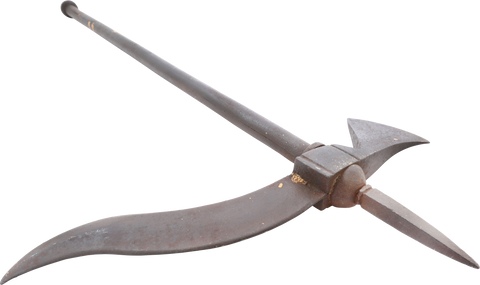 RARE INDOPERSIAN BATTLE AXE, 18TH CENTURY - Fagan Arms
