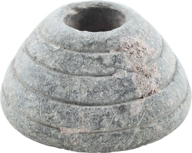 FINE EGYPTIAN SPINDLE WHORL 1ST-3RD CENTURY AD - Fagan Arms