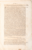 ACTUAL PAGE PRINTED BY BENJAMIN FRANKLIN IN 1752 - Fagan Arms