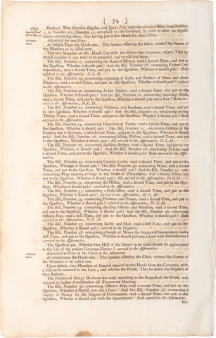 ACTUAL PAGE PRINTED BY BENJAMIN FRANKLIN IN 1752 - Fagan Arms