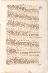 ACTUAL PAGE PRINTED BY BENJAMIN FRANKLIN IN 1752 - Fagan Arms