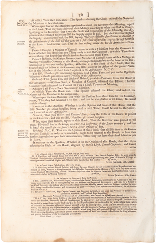 ACTUAL PAGE PRINTED BY BENJAMIN FRANKLIN IN 1752 - Fagan Arms