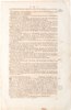 ACTUAL PAGE PRINTED BY BENJAMIN FRANKLIN IN 1752 - Fagan Arms