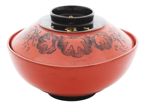 JAPANESE LACQUERED COVERED BOWL MEIJI PERIOD, 1867-1912 - The History Gift Store