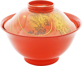 JAPANESE LACQUERED COVERED BOWL MEIJI PERIOD, 1867-1912 - Fagan Arms