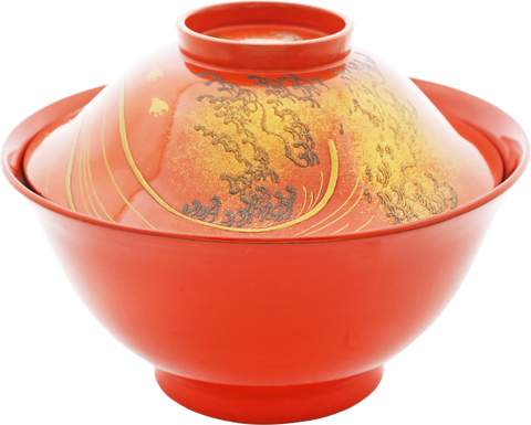 JAPANESE LACQUERED COVERED BOWL MEIJI PERIOD, 1867-1912 - Fagan Arms