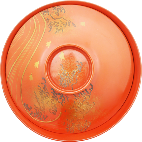 JAPANESE LACQUERED COVERED BOWL MEIJI PERIOD, 1867-1912 - Fagan Arms