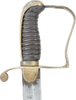 RARE AMERICAN WAR OF 1812 LIGHT CAVALRY FLANK OFFICER SWORD - Fagan Arms