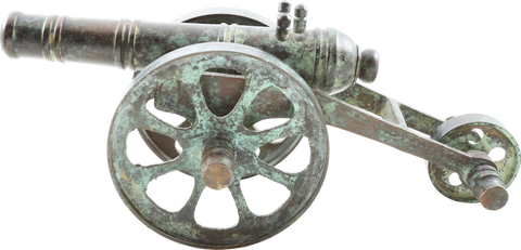 ANTIQUE CANNON MODEL - The History Gift Store