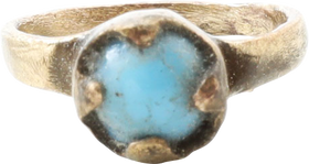 MEDIEVAL EUROPEAN RING, C.14TH-15TH CENTURY, SIZE 5 1/4 - Fagan Arms