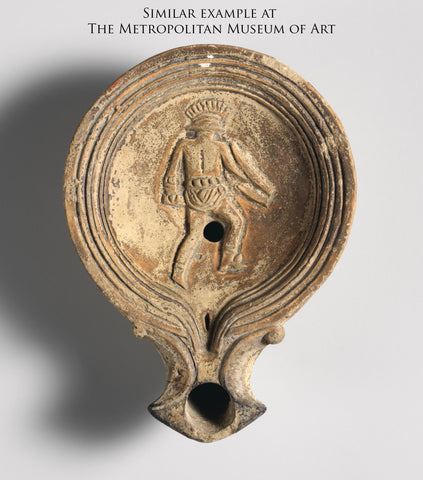 ROMAN TERRACOTTA OIL LAMP 50BC-70AD - Fagan Arms