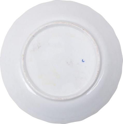 SCOTTISH PRIDE! WORCESTER CUP AND SAUCER C.1770-80 - Fagan Arms