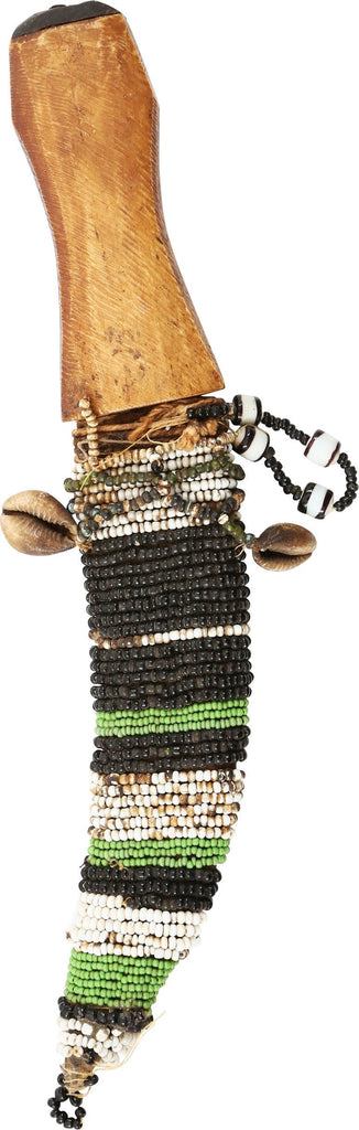 MAHDIST BEADED SHEATH DAGGER C.1885 - The History Gift Store