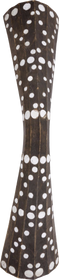A VERY RARE MOLUCCAS WOOD PARRYING SHIELD - Fagan Arms