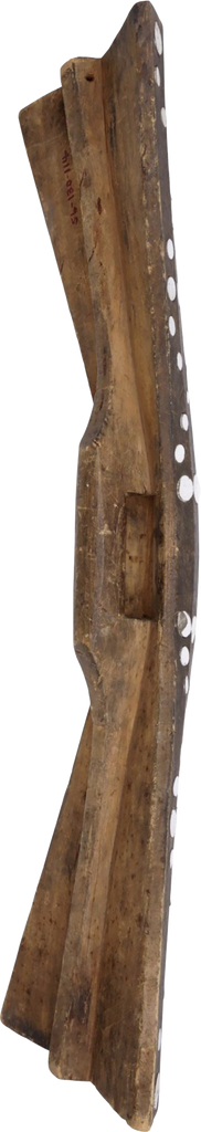 A VERY RARE MOLUCCAS WOOD PARRYING SHIELD - Fagan Arms