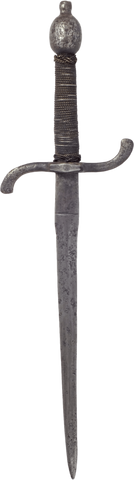A GERMAN MINIATURE LEFT HAND DAGGER C.1590-1600 - Fagan Arms