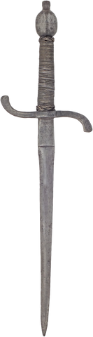 A GERMAN MINIATURE LEFT HAND DAGGER C.1590-1600 - Fagan Arms