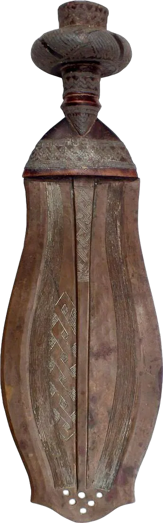 SUPERB KUBA WARRIOR'S KNIFE MADE FOR THE ROYAL - Fagan Arms