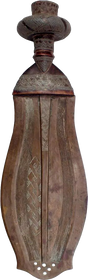 SUPERB KUBA WARRIOR'S KNIFE MADE FOR THE ROYAL - Fagan Arms