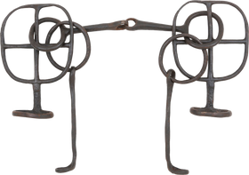 JAPANESE SAMURAI HORSE BIT - Fagan Arms