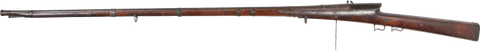VERY RARE TWO SHOT SUPERIMPOSED INDO-PERSIAN MATCHLOCK MUSKET - Fagan Arms
