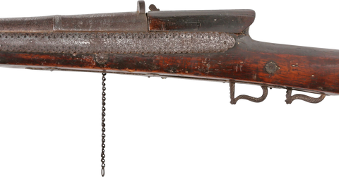 VERY RARE TWO SHOT SUPERIMPOSED INDO-PERSIAN MATCHLOCK MUSKET - Fagan Arms