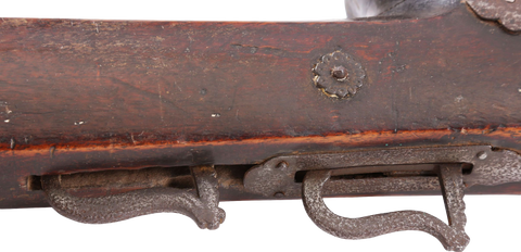 VERY RARE TWO SHOT SUPERIMPOSED INDO-PERSIAN MATCHLOCK MUSKET - Fagan Arms