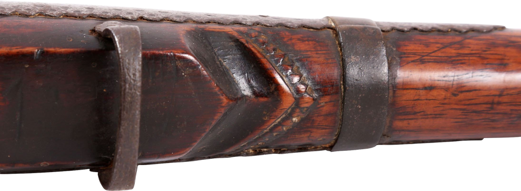 VERY RARE TWO SHOT SUPERIMPOSED INDO-PERSIAN MATCHLOCK MUSKET - Fagan Arms