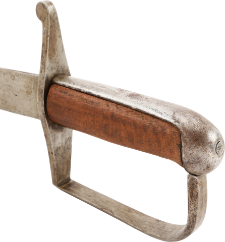 RARE, PROBABLY UNIQUE, EXPERIMENTAL HEAVY CAVALRY SWORD C.1820 - Fagan Arms