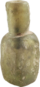 EGYPTIAN GLASS FRAGRANCE BOTTLE, 2ND-4TH CENTURY AD - Fagan Arms