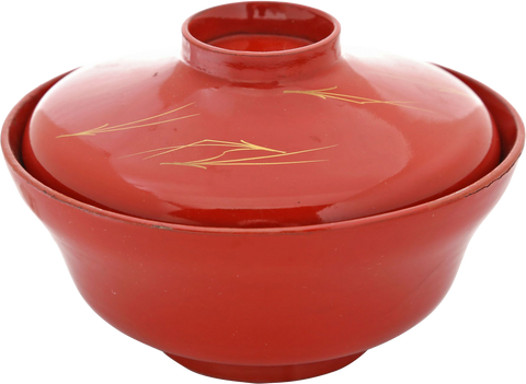 FINE JAPANESE LACQUERED BOWL AND COVER, C.1880 - Fagan Arms