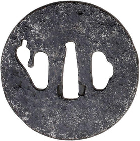17th CENTURY IRON TSUBA - Fagan Arms