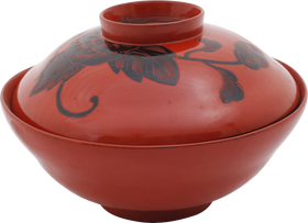 JAPANESE LACQUER BOWL AND COVER MEIJI PERIOD, 1867-1912 - Fagan Arms