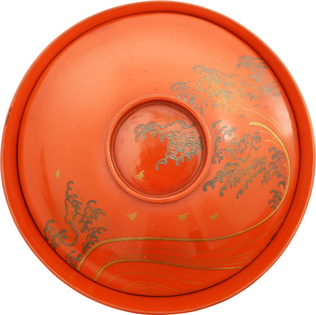 JAPANESE LACQUER BOWL, C.1800 - The History Gift Store