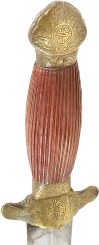 CHINESE SHORT SWORD. 19TH CENTURY - Fagan Arms