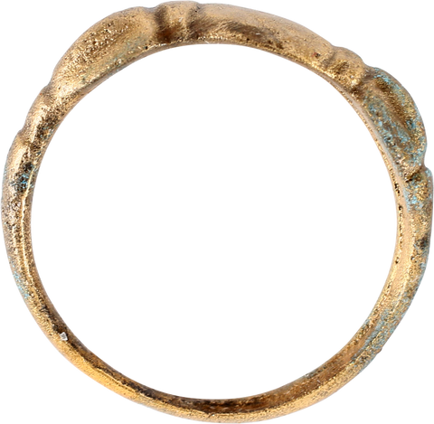 MEDIEVAL EUROPEAN WEDDING RING C.1500-1700, SIZE 7 ¼ - Fagan Arms