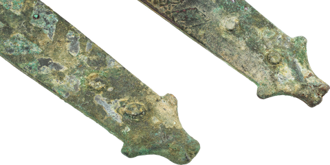 PAIR OF ROMAN STRONGBOX HASPS, 2ND CENTURY AD - Fagan Arms