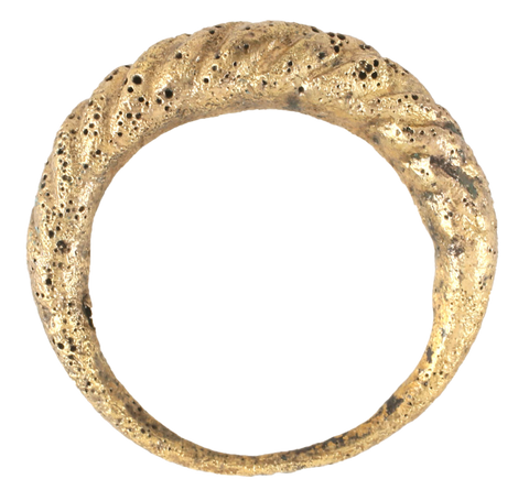 FINE VIKING WARRIOR’S TWISTED OR ROPED RING, 850-1050AD, SIZE 9 ½ - Fagan Arms