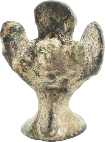 ROMAN BRONZE FIGURE OF A CHERUB - Fagan Arms