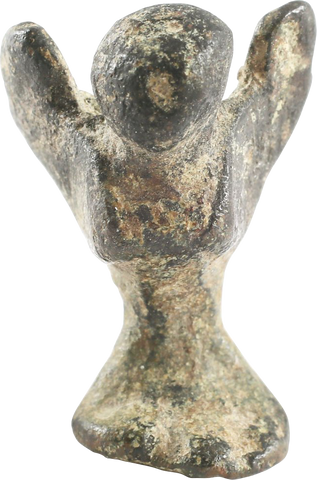 ROMAN BRONZE FIGURE OF A CHERUB - Fagan Arms