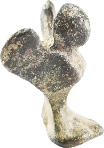 ROMAN BRONZE FIGURE OF A CHERUB - Fagan Arms