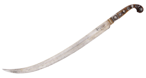 VERY RARE CAUCASIAN SHORT SWORD, 18TH-EARLY 19TH CENTURY - Fagan Arms