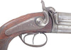 A FINE FRENCH OVER AND UNDER PERCUSSION PISTOL BY F.P. CARON PARIS 1852-74 GUNMAKER TO NAPOLEON III - Fagan Arms