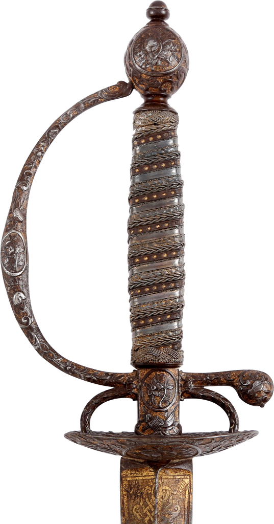 A FINE FRENCH STEEL HILTED SMALLSWORD C.1750 - Fagan Arms