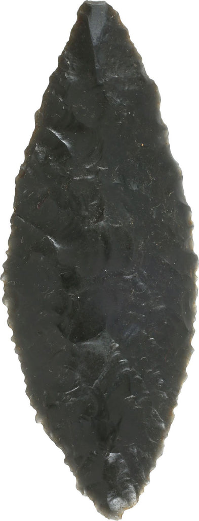 GOOD PRE-COLUMBIAN OBSIDIAN SPEAR POINT - The History Gift Store