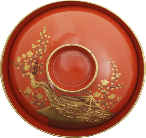 JAPANESE LACQUERED BOWL OWAN - Fagan Arms