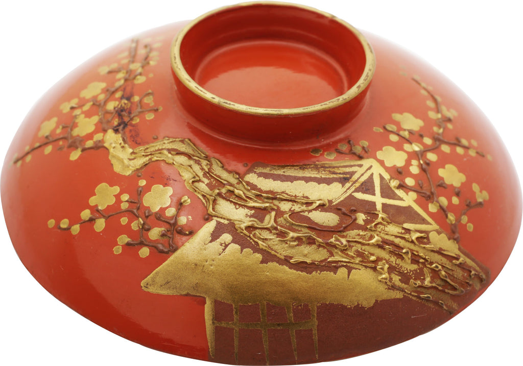 JAPANESE LACQUERED BOWL OWAN - Fagan Arms