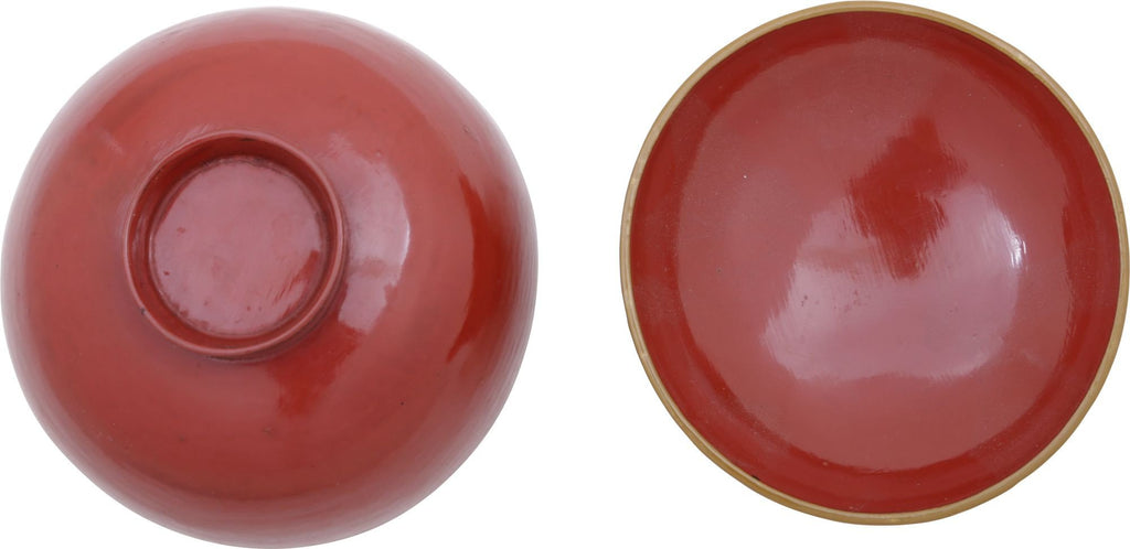 ANTIQUE JAPANESE LACQUERED COVERED BOWL - Fagan Arms