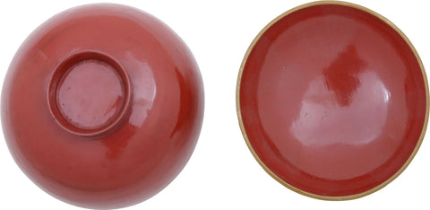 ANTIQUE JAPANESE LACQUERED COVERED BOWL - Fagan Arms