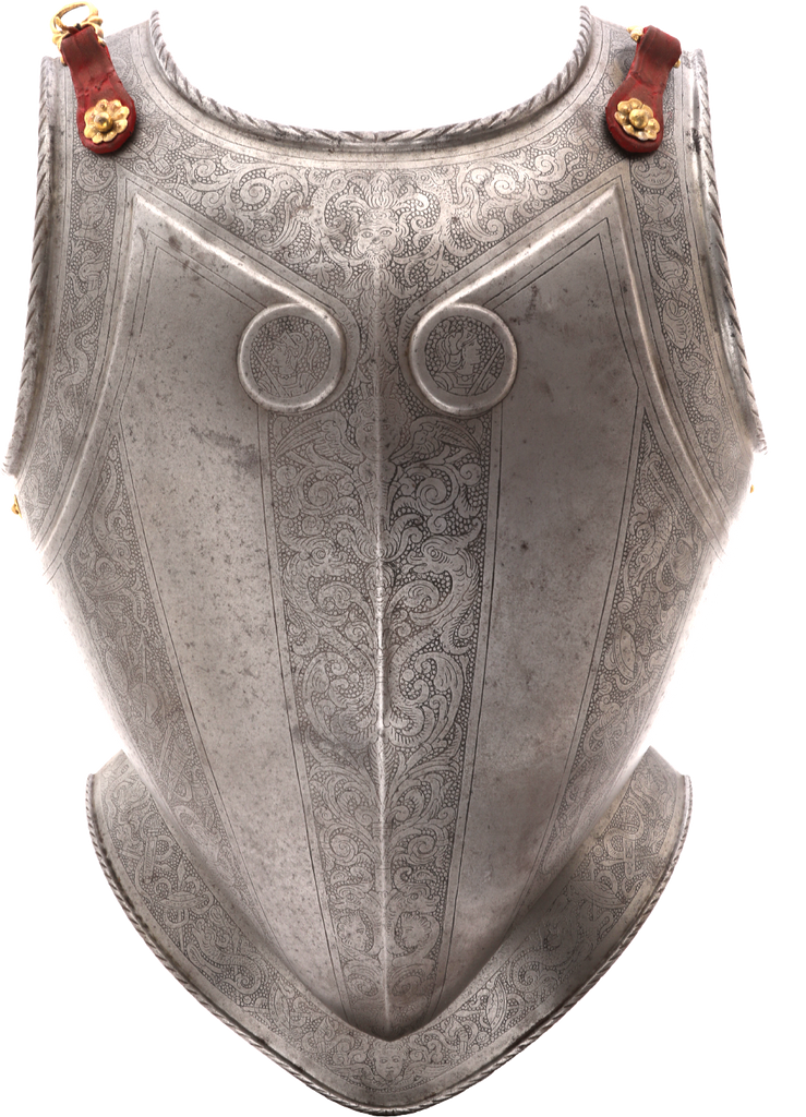 FINE NORTH ITALIAN BREASTPLATE C.LATE 16TH-17TH CENTURY - The History Gift Store